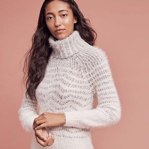 Anthropologie - Eyelash Sweater Dress - NWOT